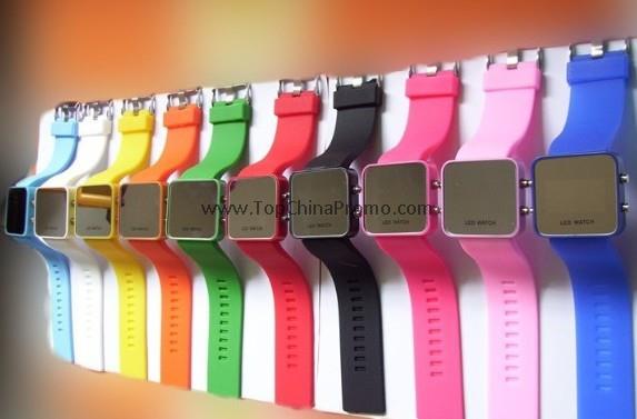 Sport watch,silicone led watch