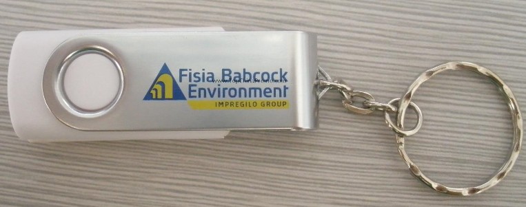 Swivel USB flash drive, memory stick