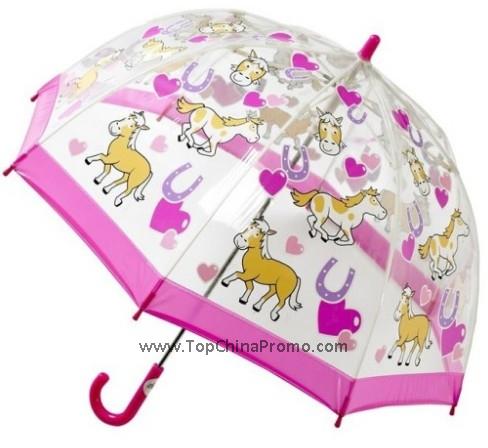 Clear bubble umbrella