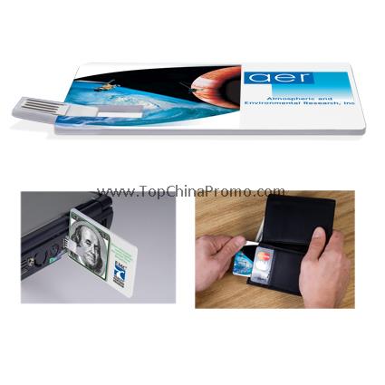 Custom Credit Card USB Drive – 2GB