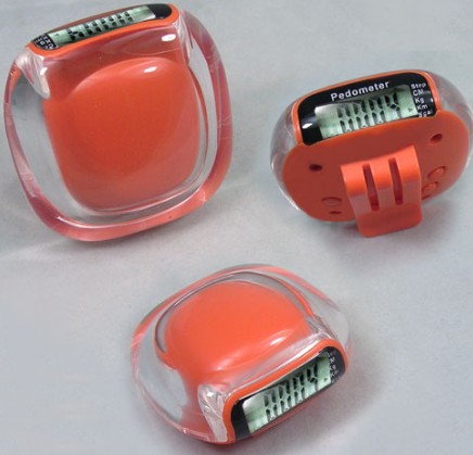 pedometer,acrylic pedometer