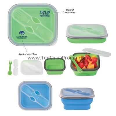 Collapsible Silicone Food Container