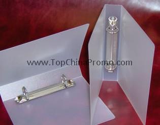 A5 SIZE FROSTED RING BINDER