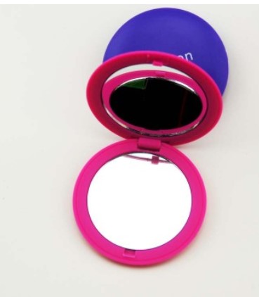 Double Sided Mirror, round shape