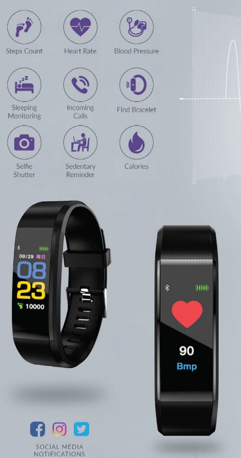 Fitness tracker monitor