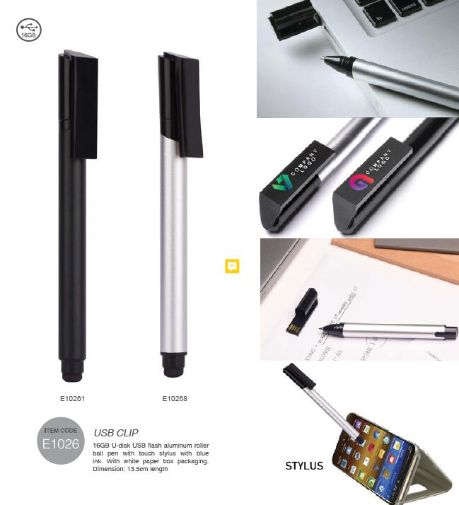 USB clip,USB pen, stylus pen