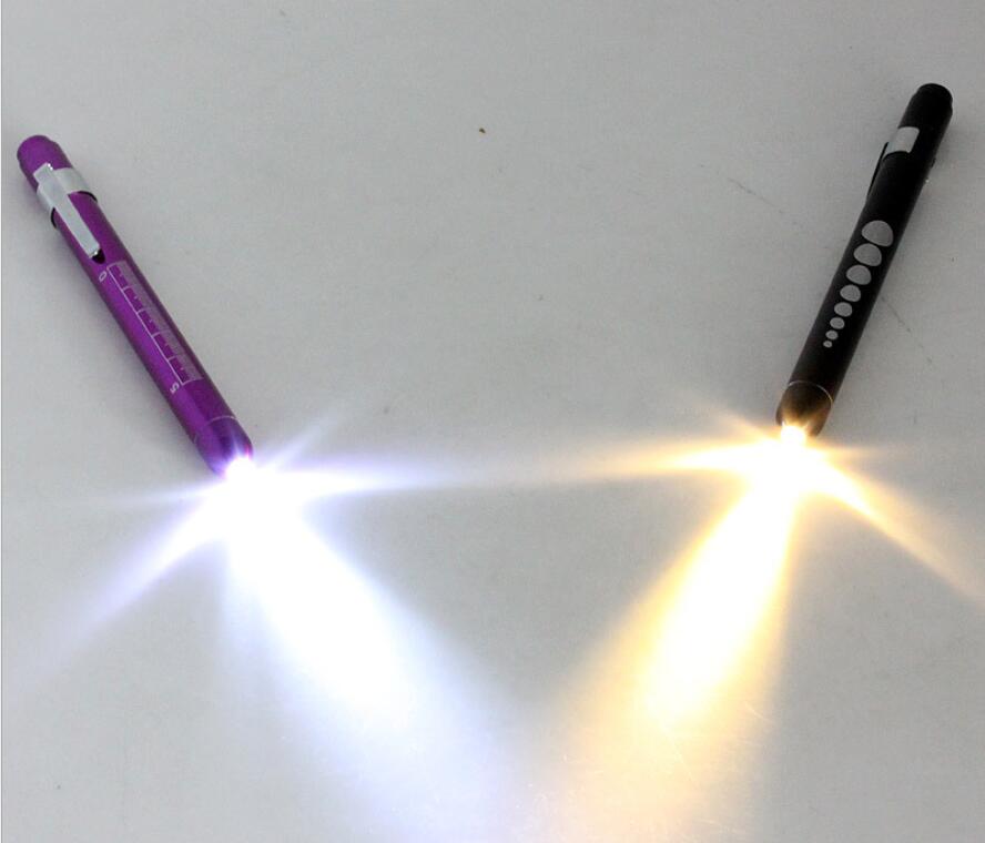 Opoway Pen Light with Pupil Gauge LED Penlight Medical for Doctor Nurse