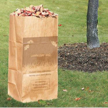 Recycling Paper Leaf Bag